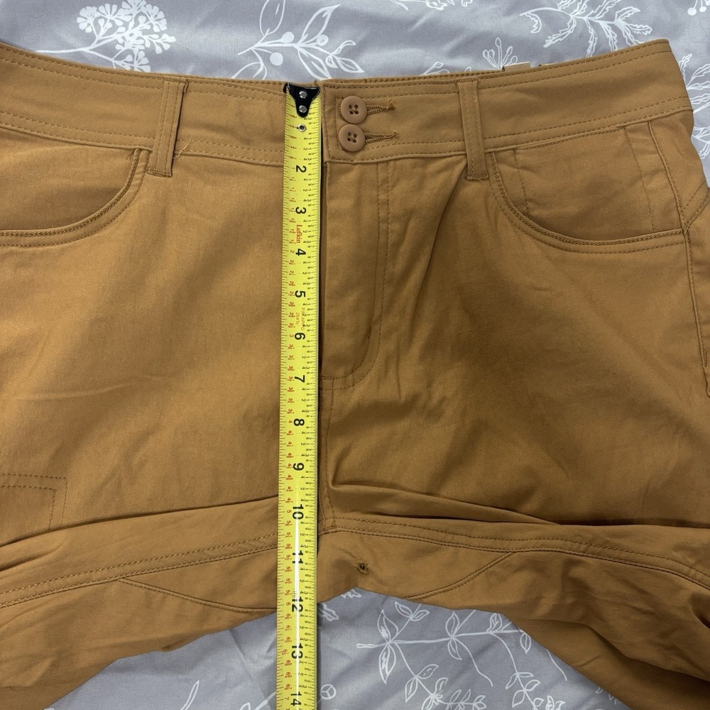Prana NWT Halle Straight Pant II in Earthbound Hiking Outdoor Pants Size 14 SH - Picture 12 of 13